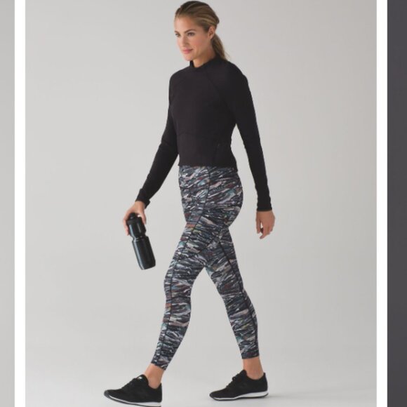 Lululemon Hill And Valley Mock Neck Long Sleeve Reflective Pullover Top - Picture 3 of 16